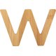 small foot ABC Letter W, Bamboo