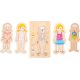 small foot Puzzle in layers, Anatomy/Girl